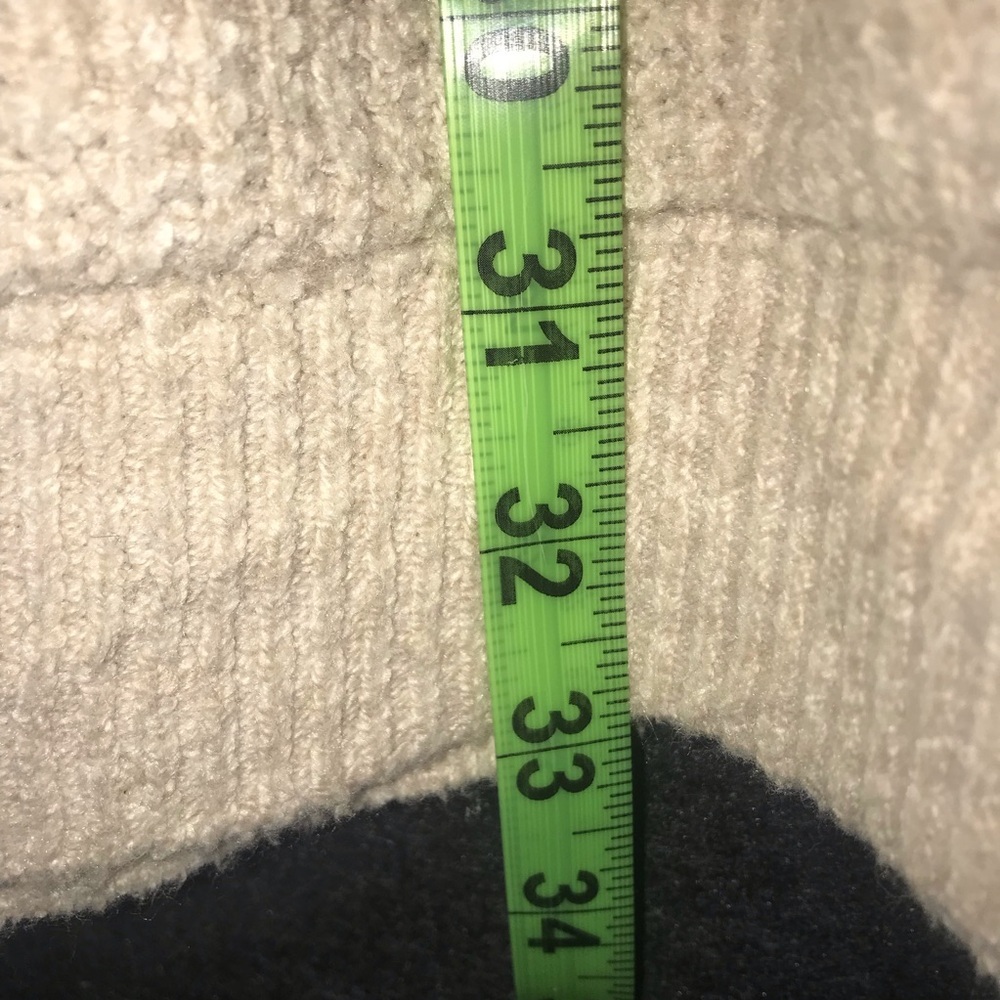 Natural Reflections XL Heather Waffle Oatmeal Long Sleeve Kangaroo Pocket Hooded - Picture 9 of 9
